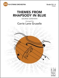 Themes from Rhapsody in Blue Orchestra sheet music cover Thumbnail